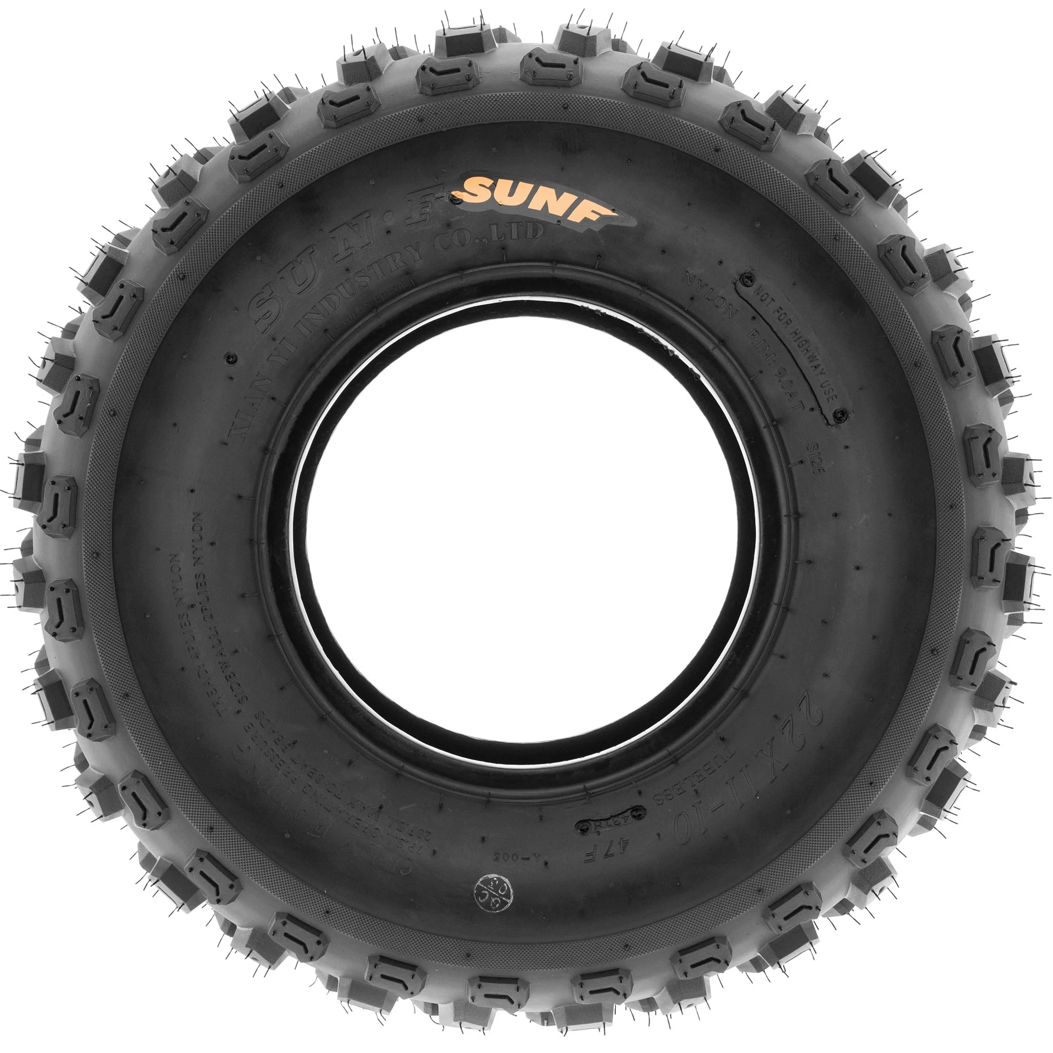 SunF ATV TIRE/UTV TIRE All Terrain 6 PR Tubeless A005 - Image 4
