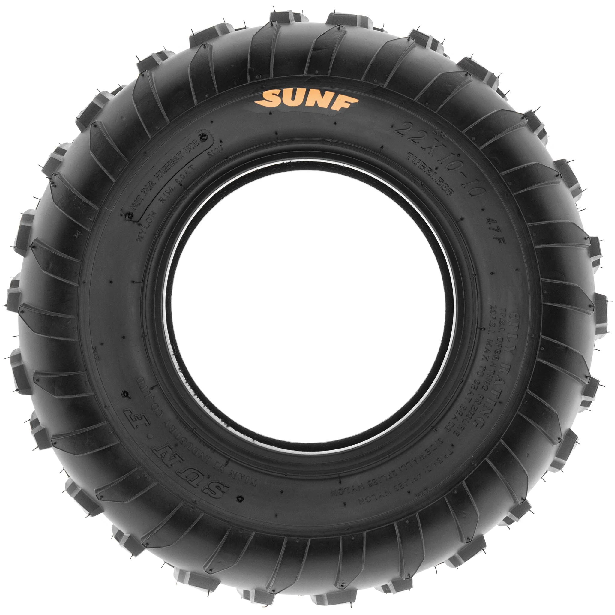 SunF ATV TIRE/UTV TIRE All Terrain 6 PR Tubeless A006 - Image 4