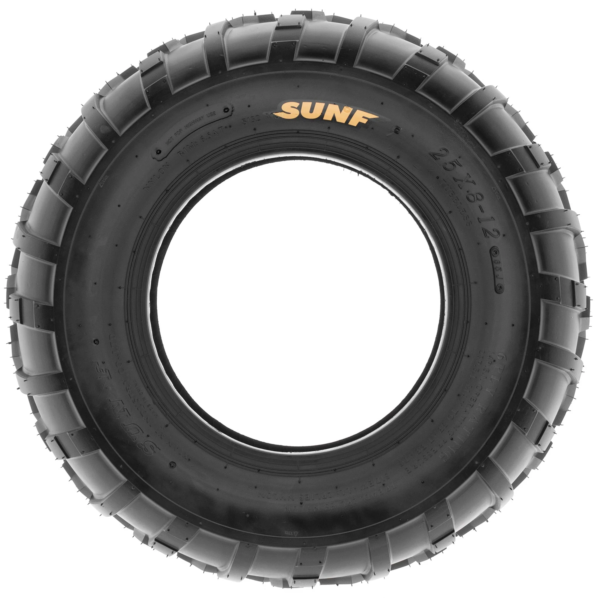 SunF ATV TIRE/UTV TIRE All Terrain 6 PR Tubeless A010 - Image 4