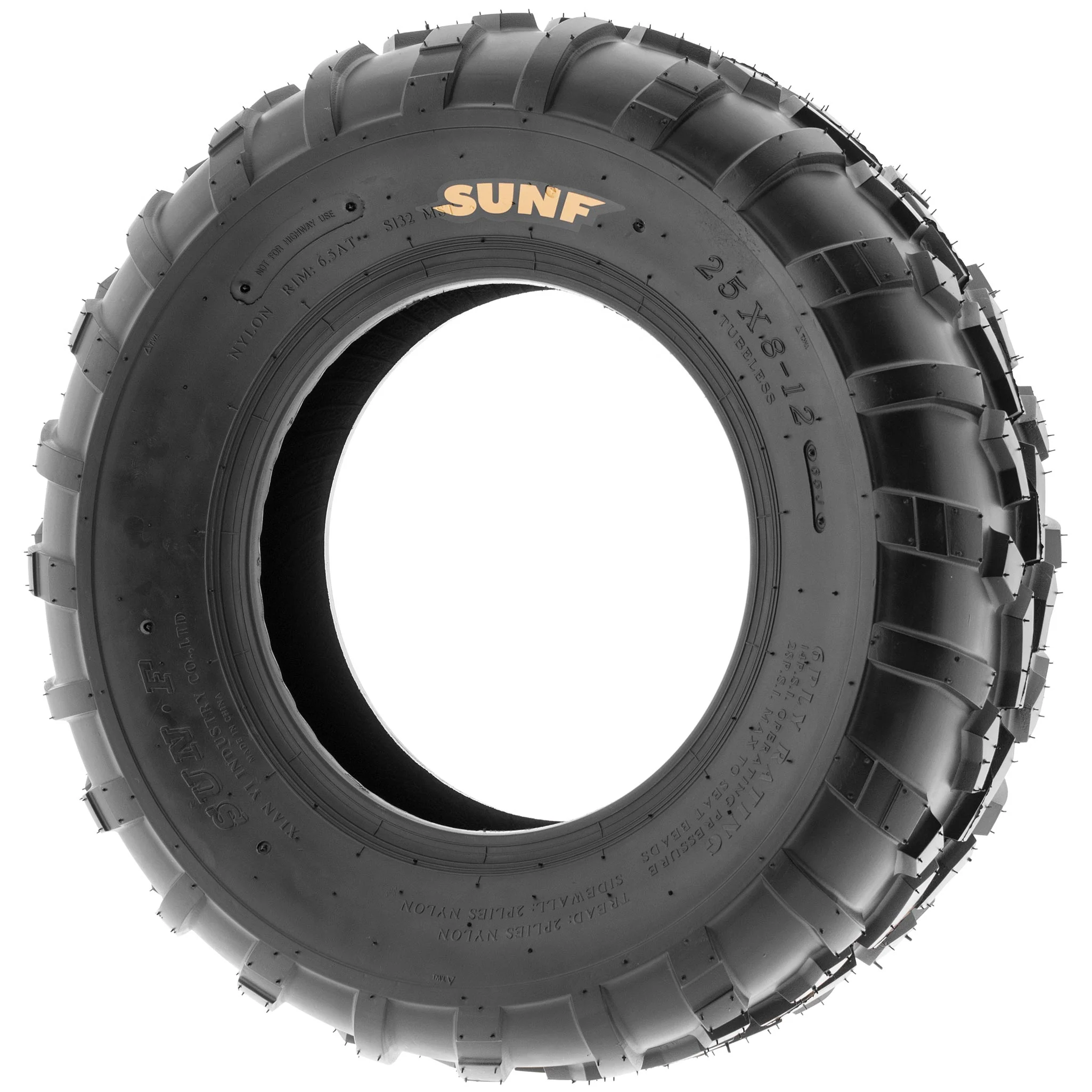 SunF ATV TIRE/UTV TIRE All Terrain 6 PR Tubeless A010 - Image 5