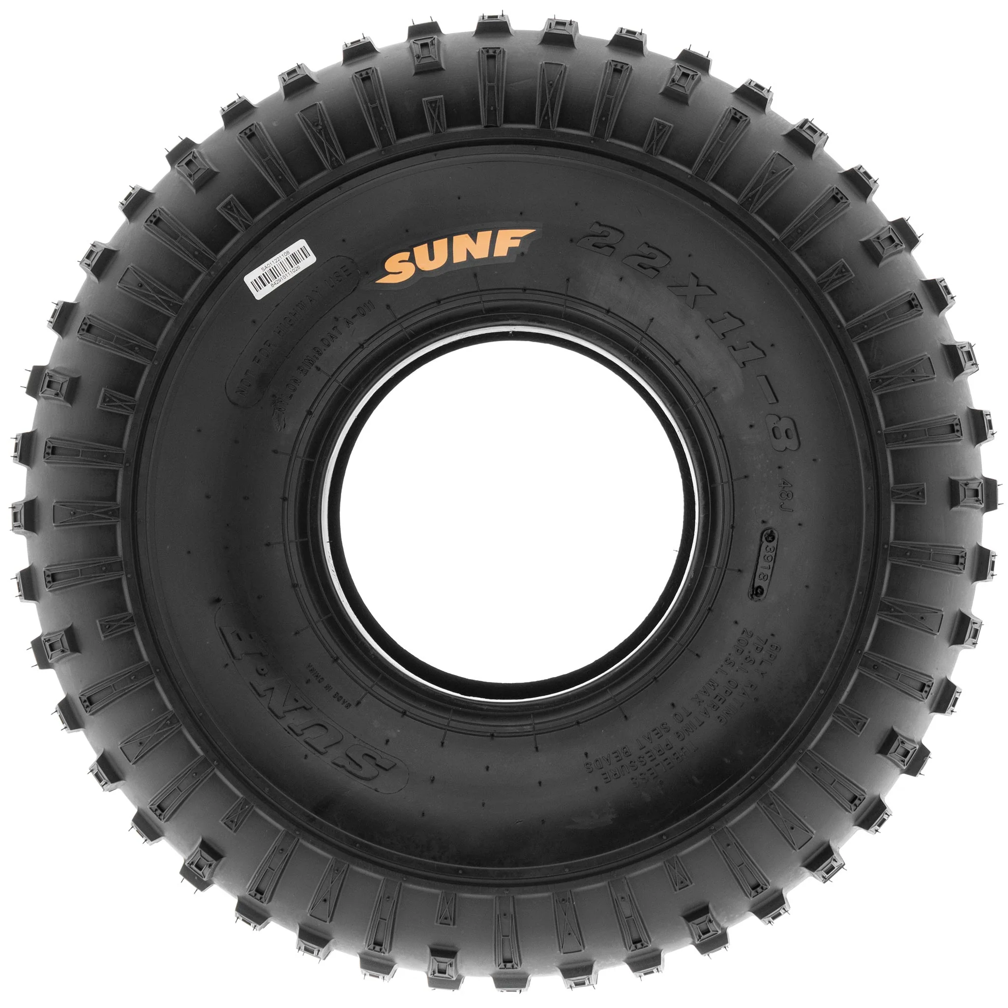 SunF ATV TIRE/UTV TIRE All Terrain 6 PR Tubeless A011 - Image 4