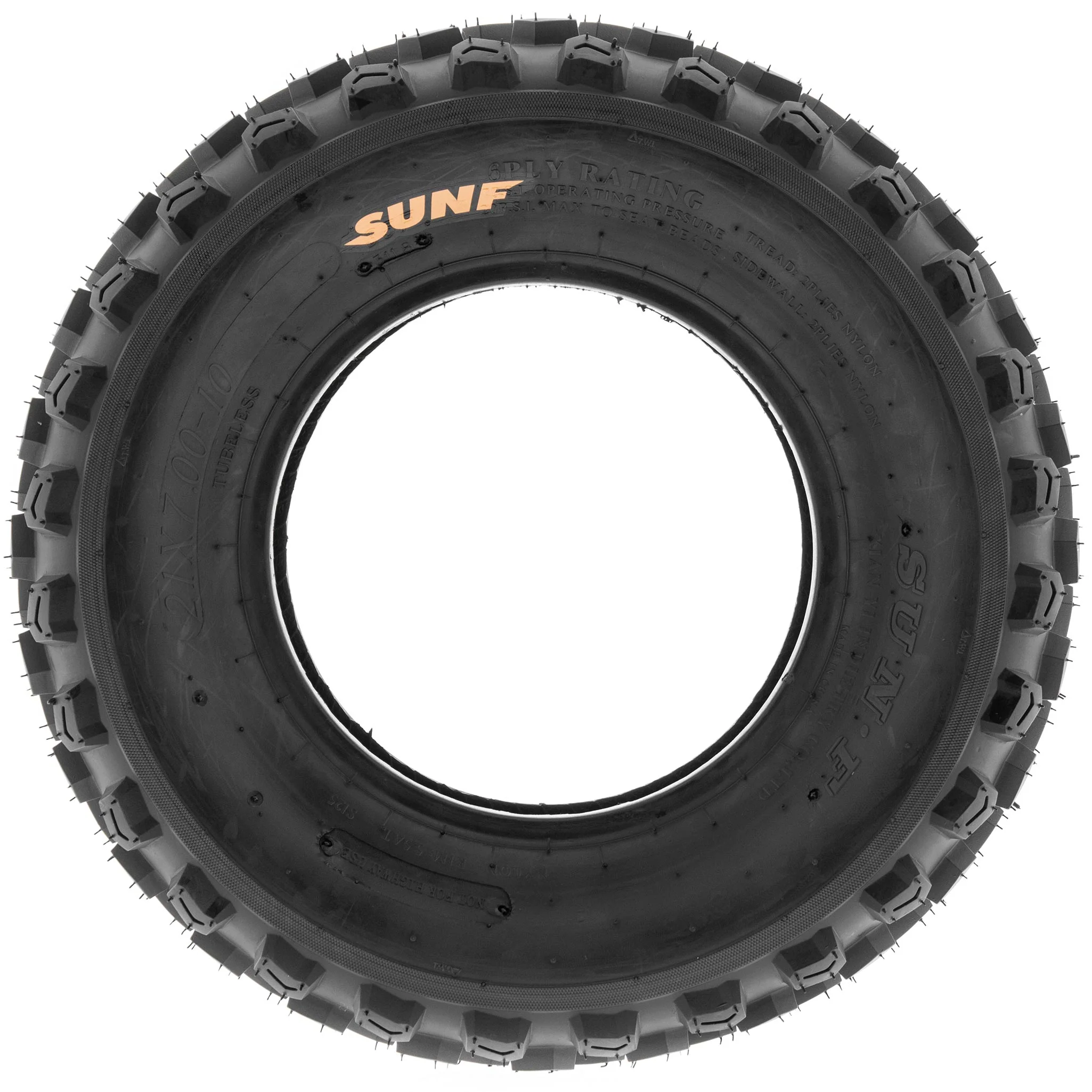 SunF ATV TIRE/UTV TIRE All Terrain 6 PR Tubeless A017 - Image 4