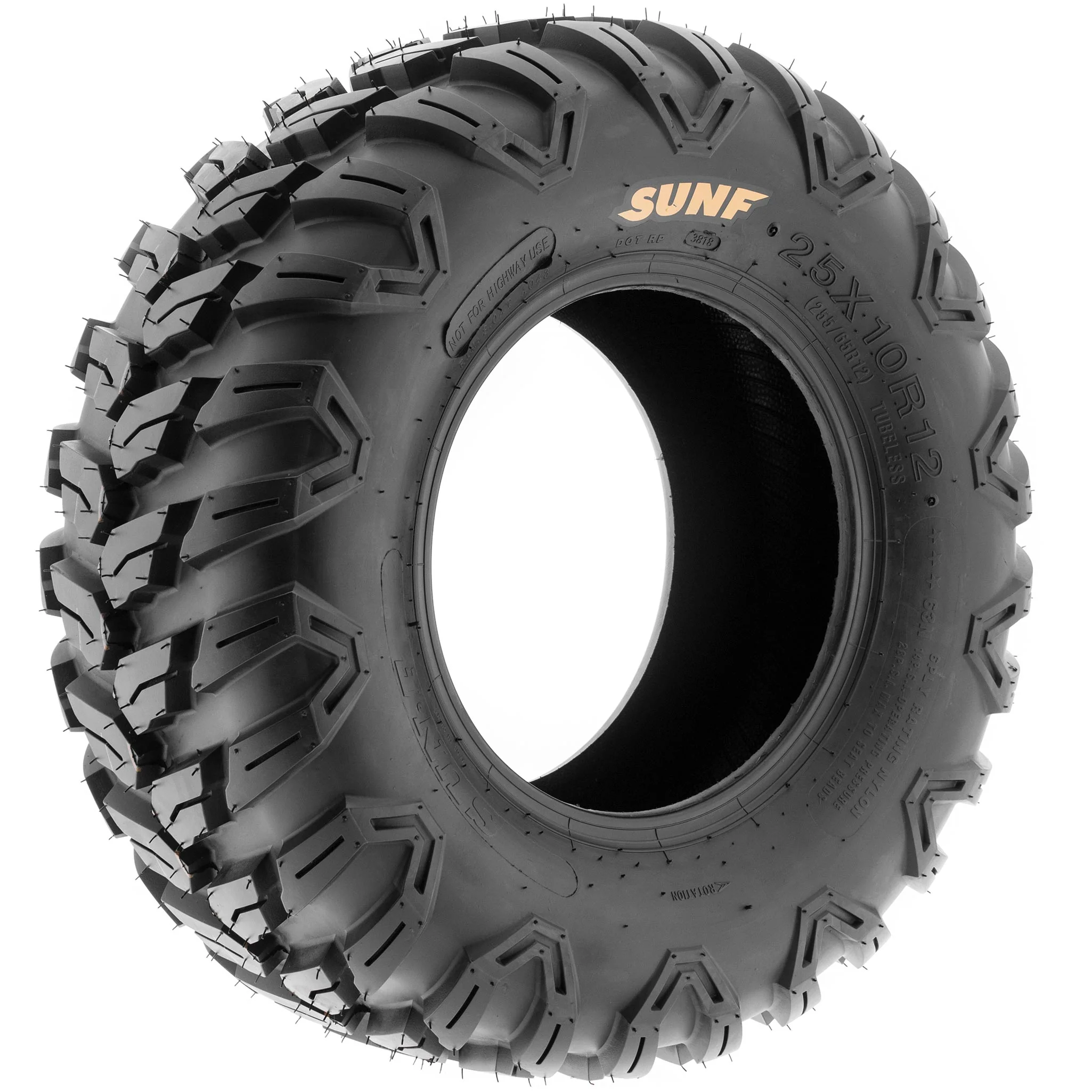 SunF ATV TIRE/UTV TIRE All Terrain 6 PR Tubeless A043 - Image 10