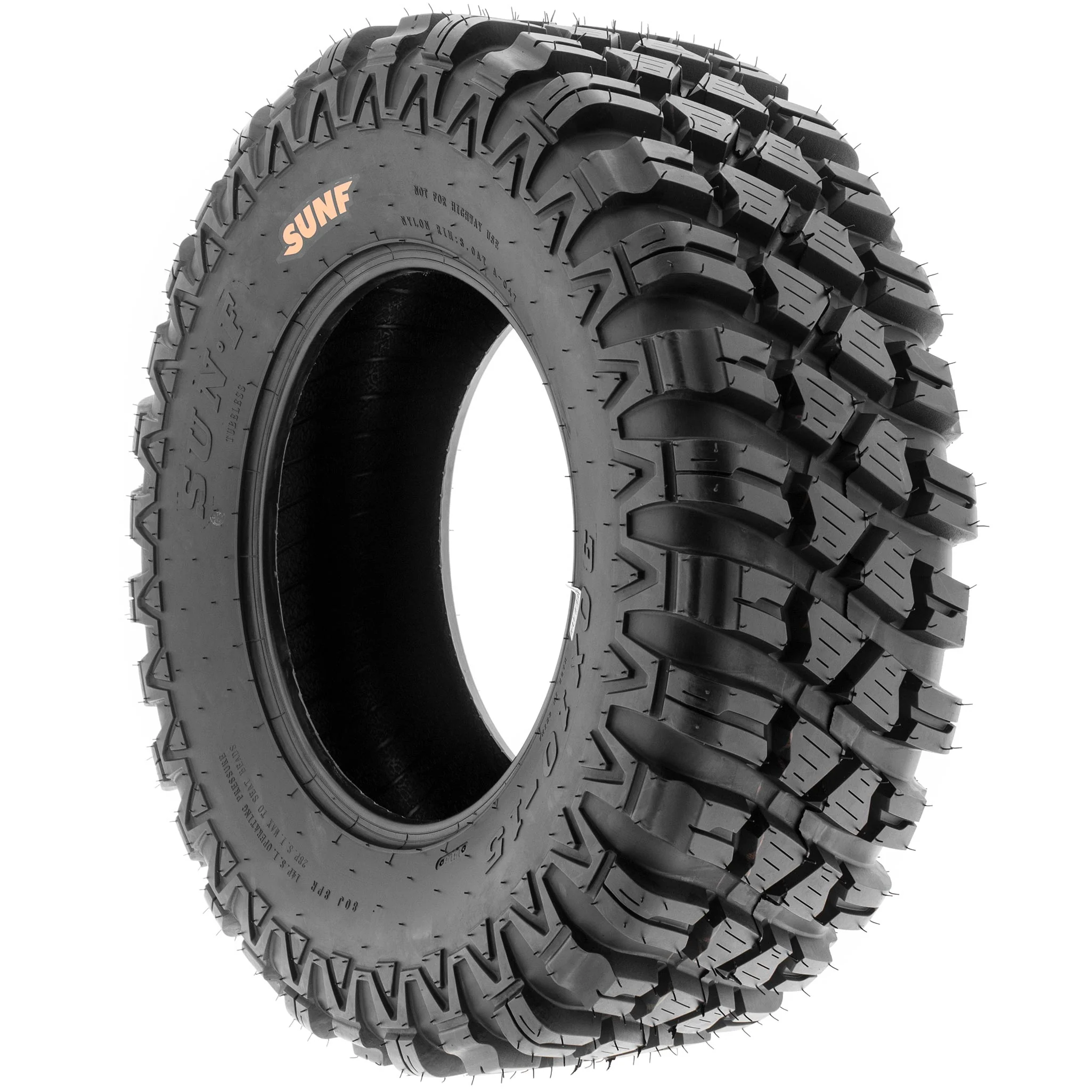 SunF ATV TIRE/UTV TIRE All Terrain 8 PR Tubeless A047 - Image 3