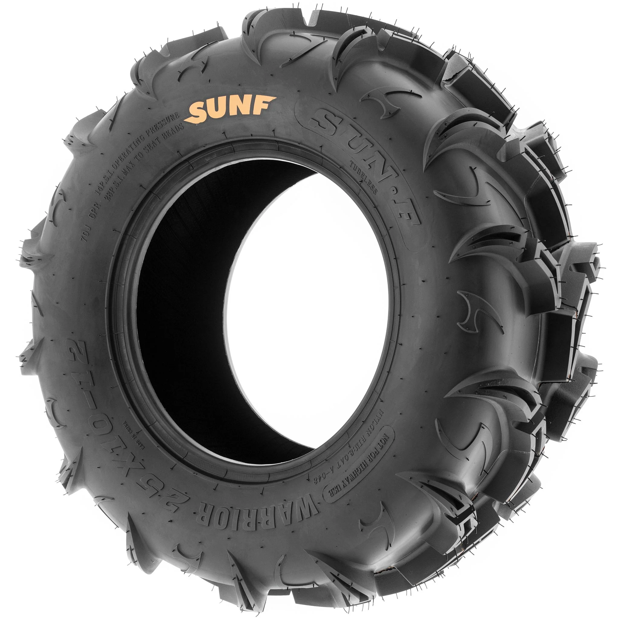 SunF ATV TIRE/UTV TIRE All Terrain Mud Tire 6 PR Tubeless A048 WARRIOR - Image 5