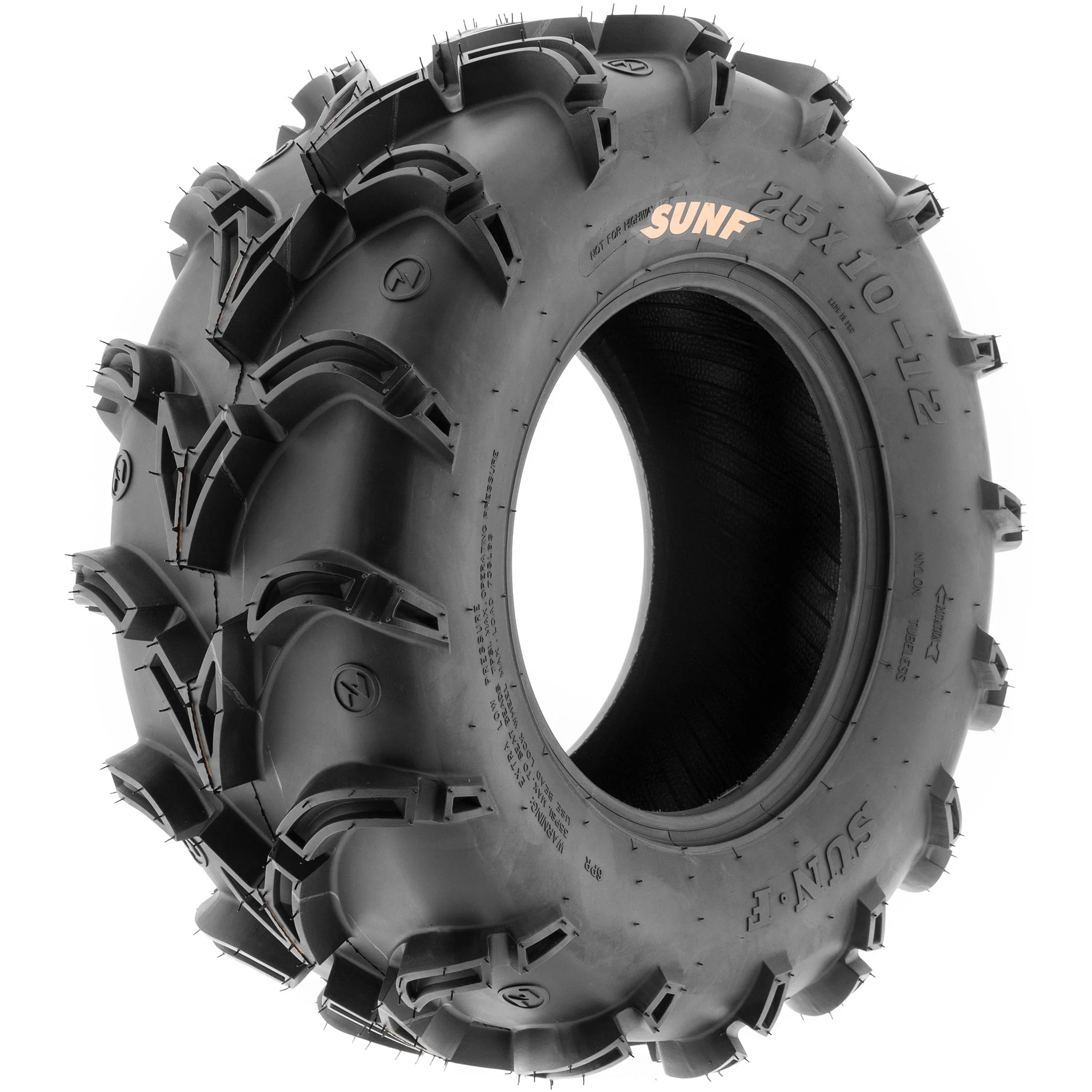 SunF ATV TIRE/UTV TIRE All Terrain Mud Tire 6 PR Tubeless A050 GODZILLA - Image 10