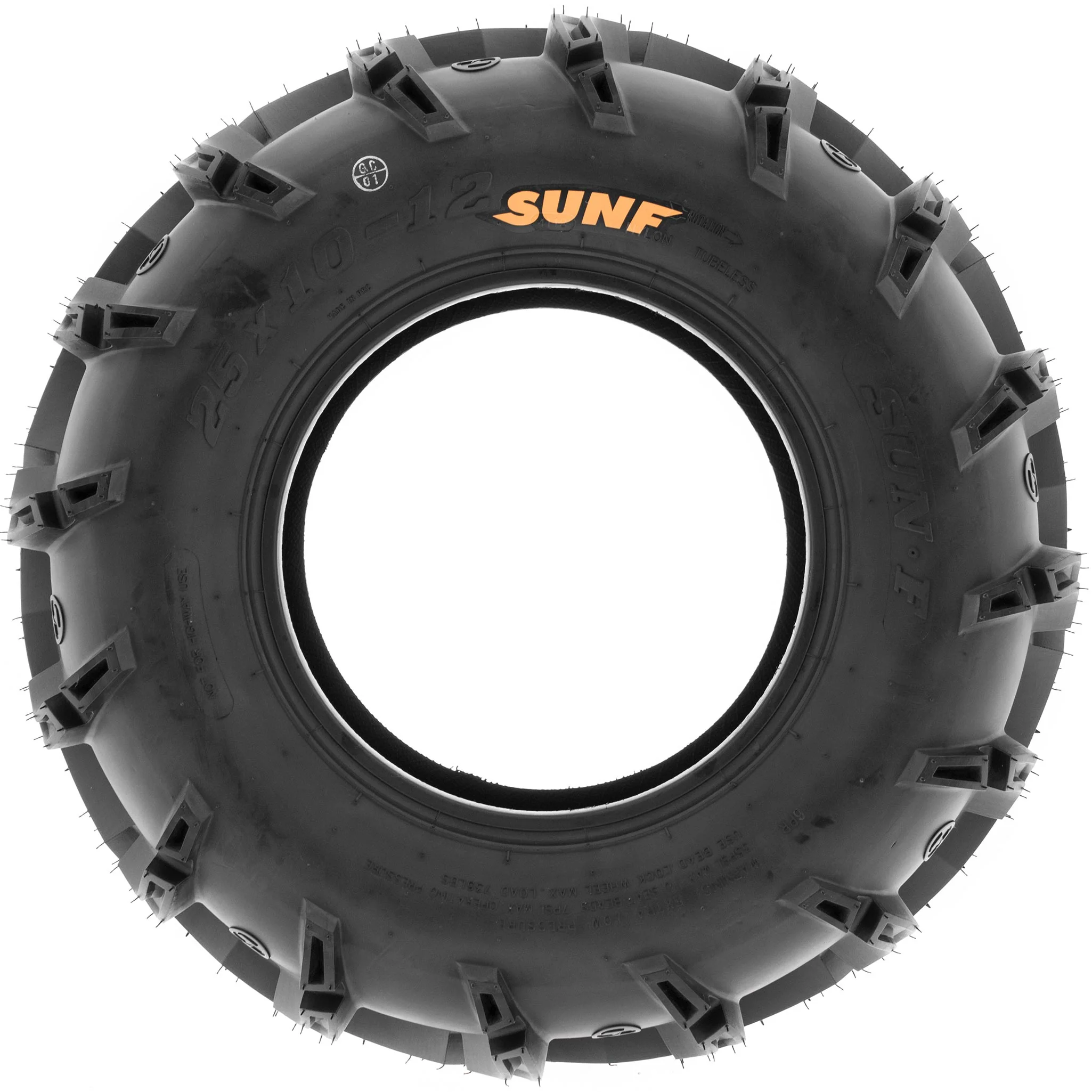 SunF ATV TIRE/UTV TIRE All Terrain Mud Tire 6 PR Tubeless A050 GODZILLA - Image 4