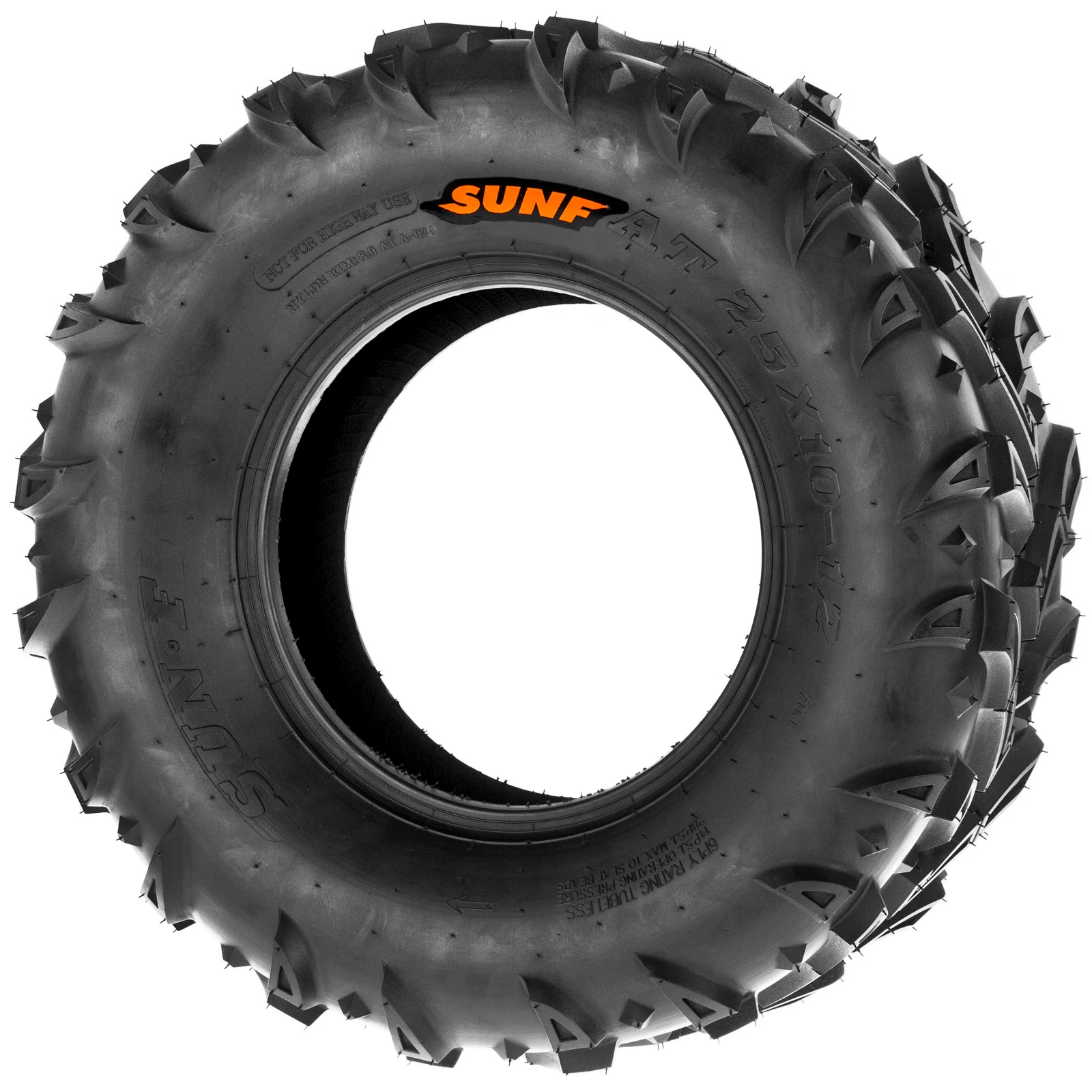 SunF ATV TIRE/UTV TIRE All Terrain 6 PR Tubeless A024-1 - Image 4