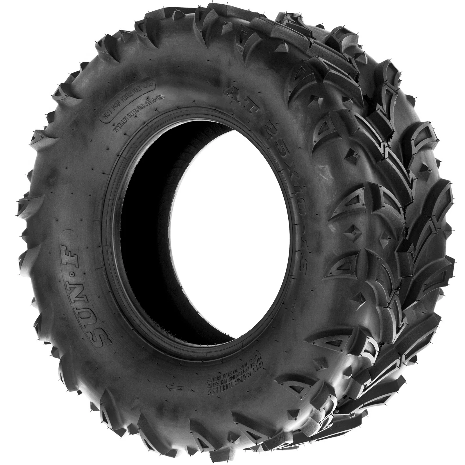 SunF ATV TIRE/UTV TIRE All Terrain 6 PR Tubeless A024-1 - Image 5
