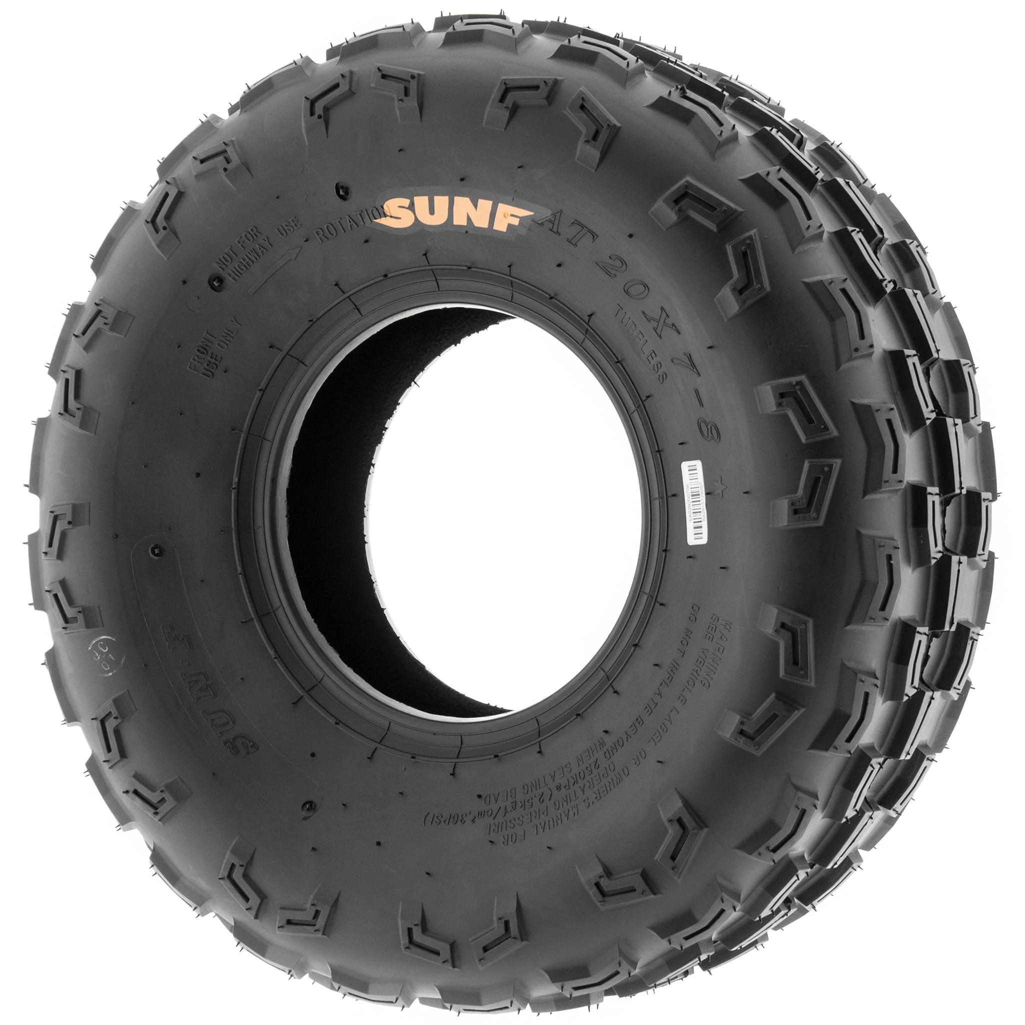 SunF ATV TIRE/UTV TIRE All Terrain 6 PR Tubeless A029 (set of 4) - Image 5