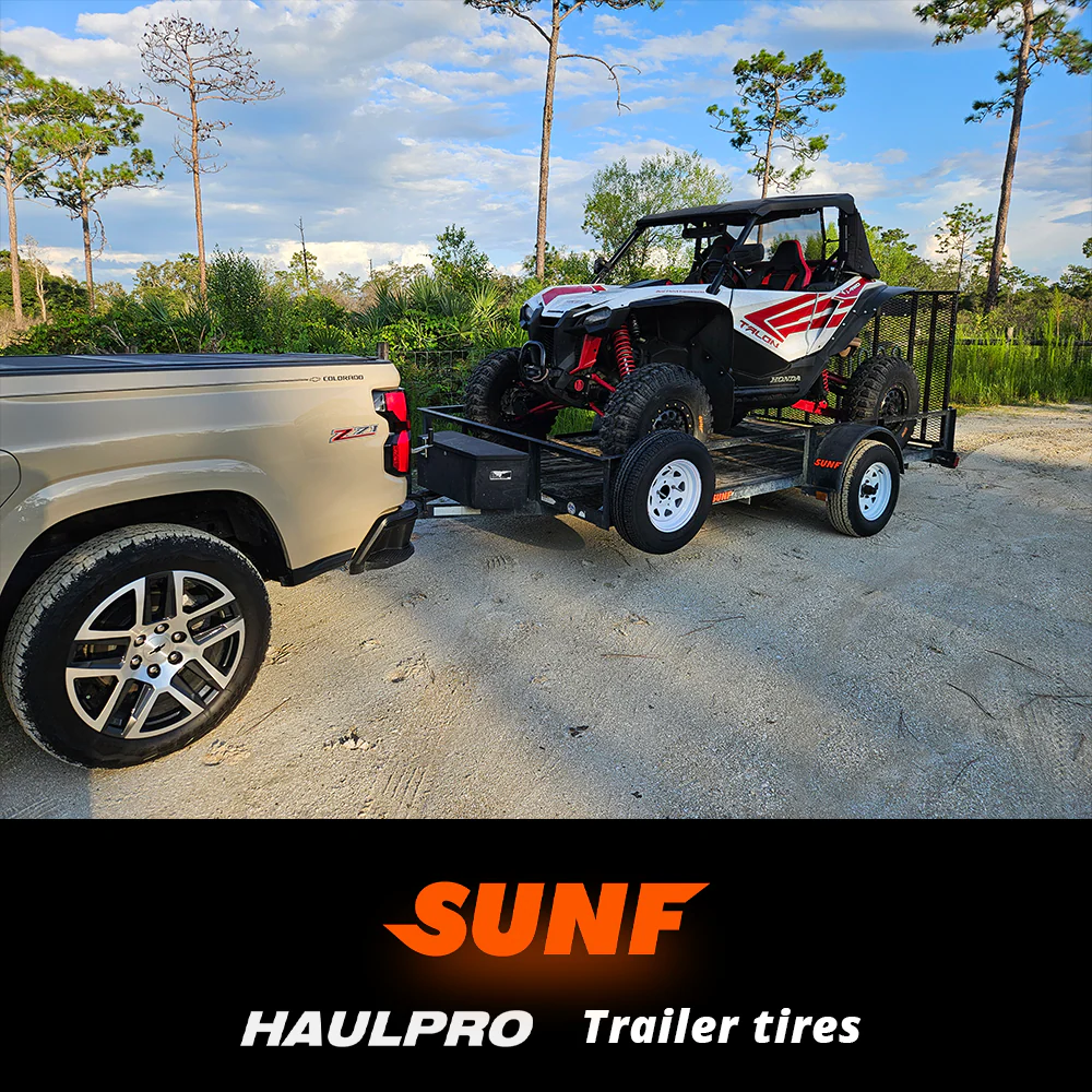 SunF Trailer Tire 8 PR Tubeless Haulpro (set of 2) - Image 6